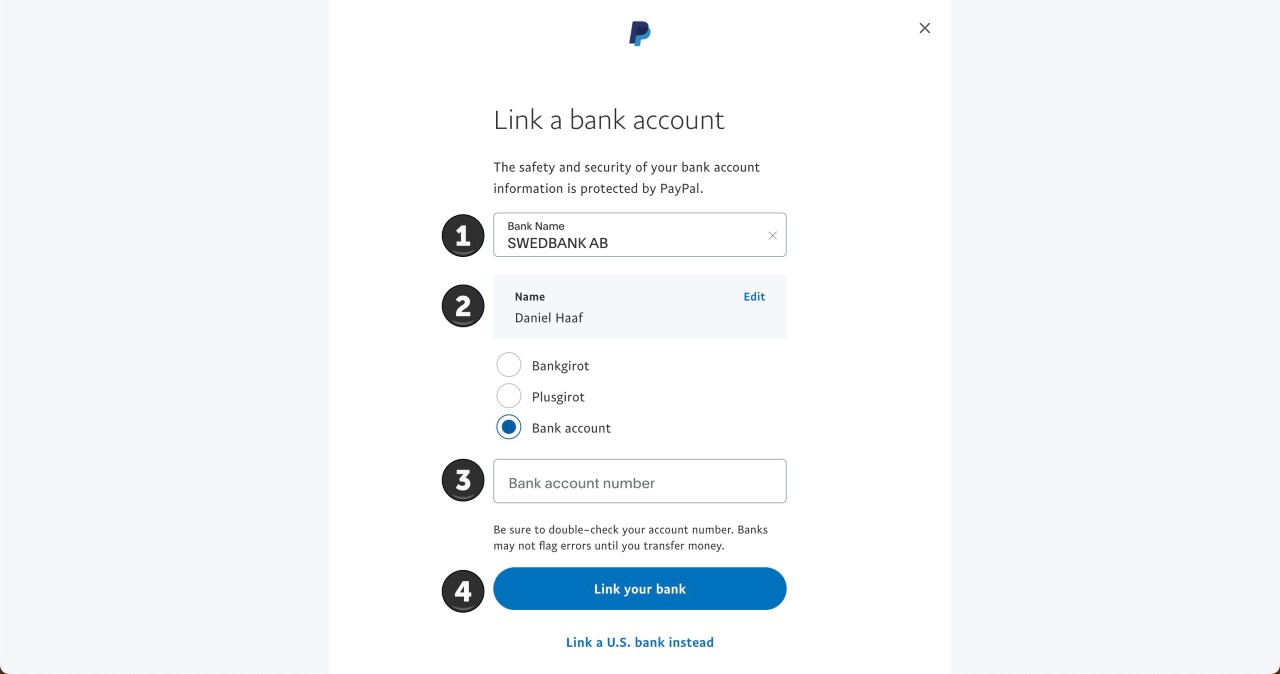 Anslut Swedbank-konto Till PayPal (så Gör Du)